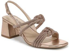 Wide Width Women's Celeste Sandal by LifeStride in Rose Gold (Size 6 W)