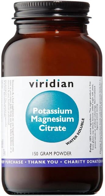 Viridian Potasio Magnesio Citrato 150g