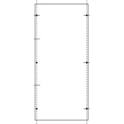 ABN PVC-Montageplatte AS-142 SY47433M