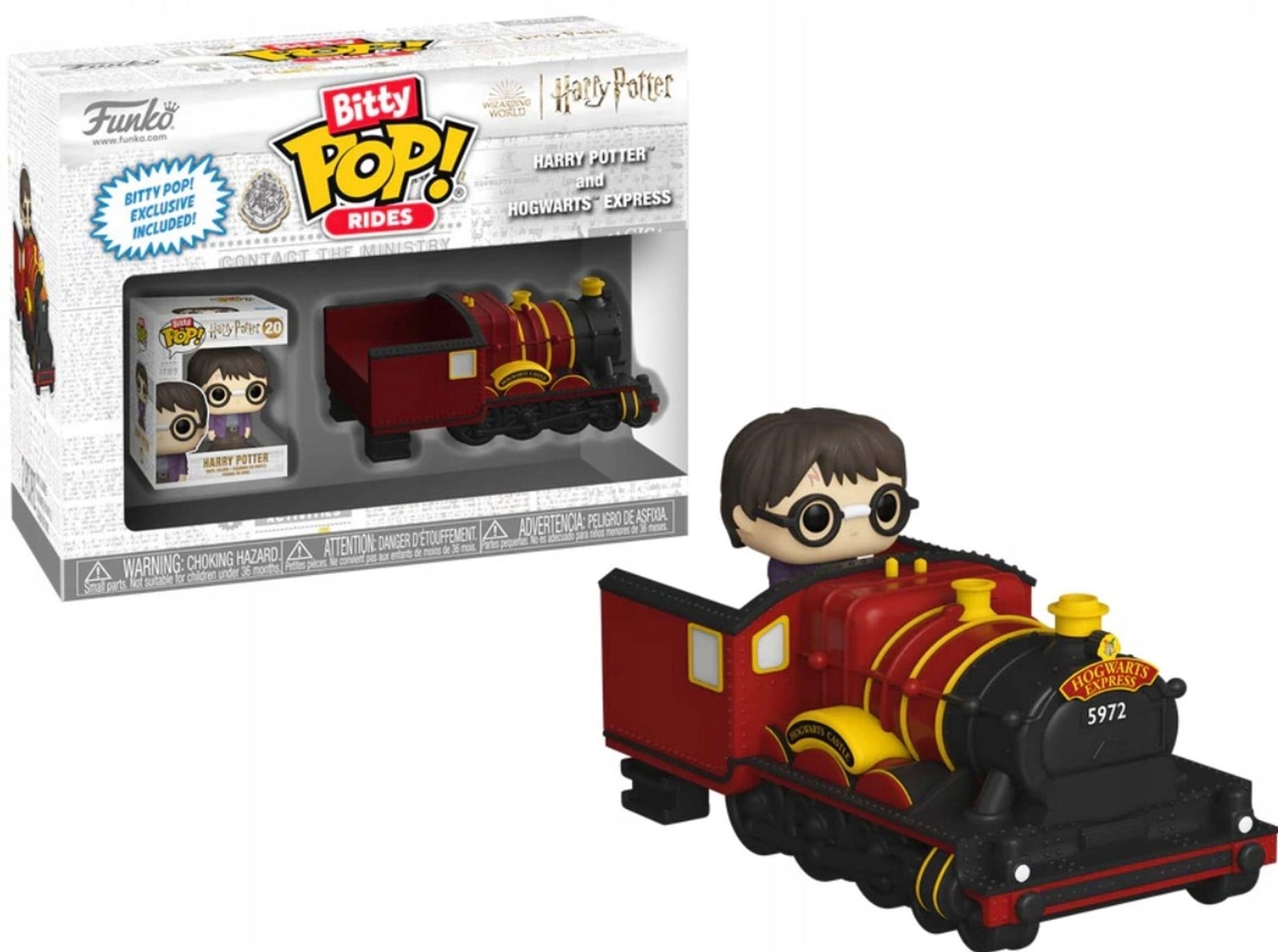 Funko Bitty Pop! Ride Harry Potter met Hogwarts Express