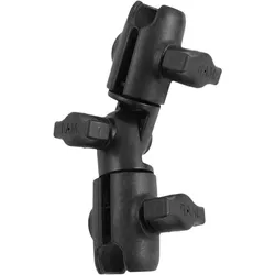 Rammount Doppel Gelenk-Arm, Smartphone Halterung, Schwarz