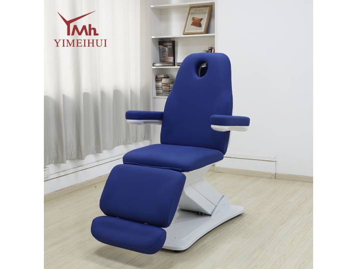Table élévatrice de Massage à 3 moteurs au Design moderne, lit électrique pour cils, SPA du visage, cosmétique, Salon de beauté
