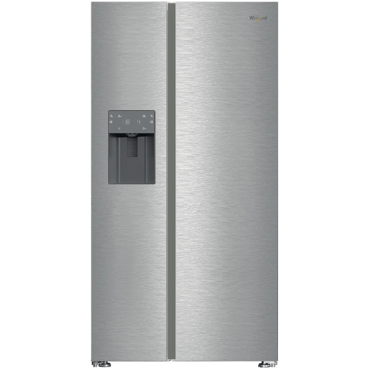 Whirlpool WHG2 6573W X4E Amerikaanse koelkast Zilver