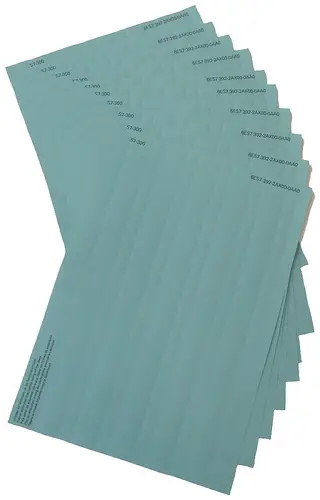 Siemens 6ES7392-2AX10-0AA0 6ES73922AX100AA0 SPS-Beschriftung
