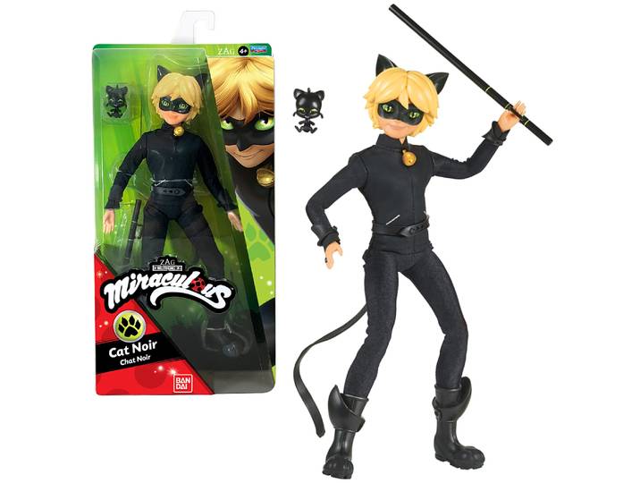 Poupée 26 cm- Cat Noir
