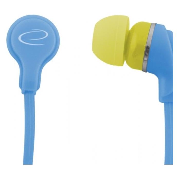 Esperanza Audio Stereo Ohrhörer NEON EH147T Türkis (Kabelgebunden) (EH147T)