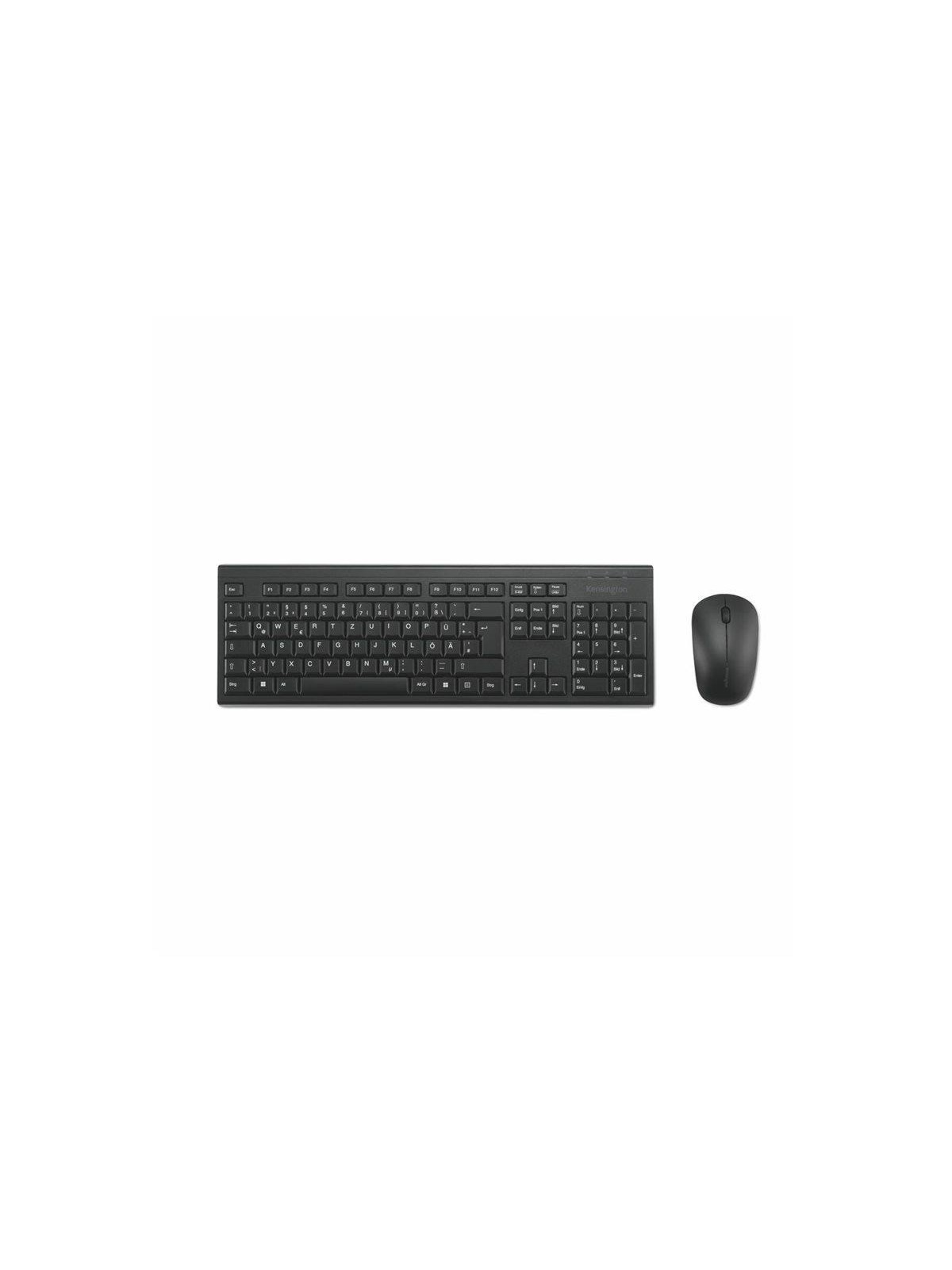 Kensington KM150 EQ - Tastatur & Maus Set - Schwarz
