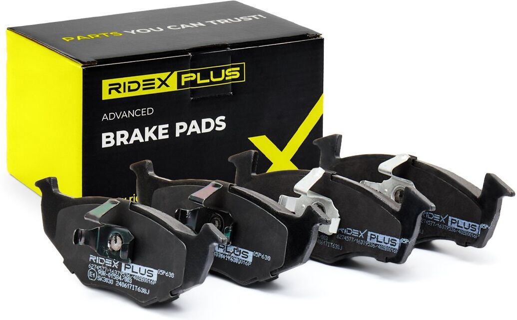 RIDEX PLUS 402B0016P Kit pastiglie freni
