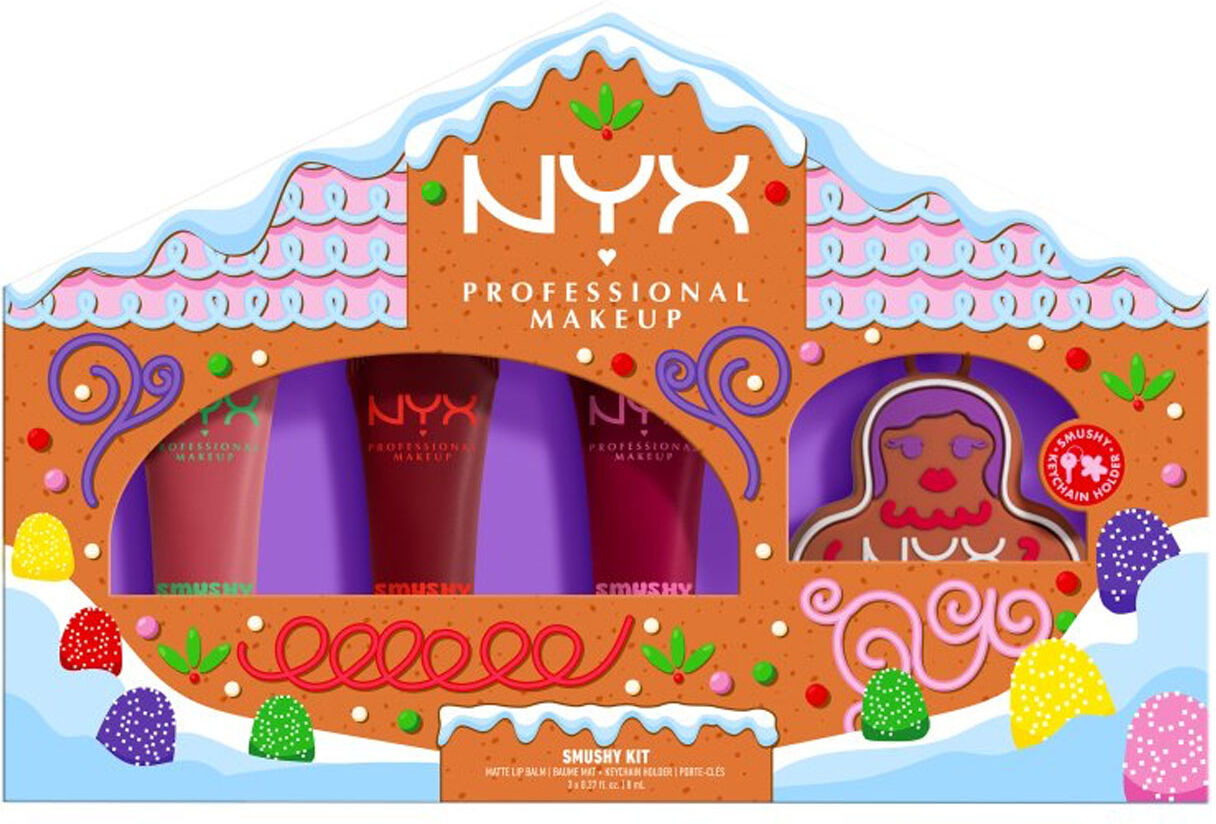 NYX Professional Makeup NYX Holiday Sneak Peak Gingerbaddie Smushy Gift Set
