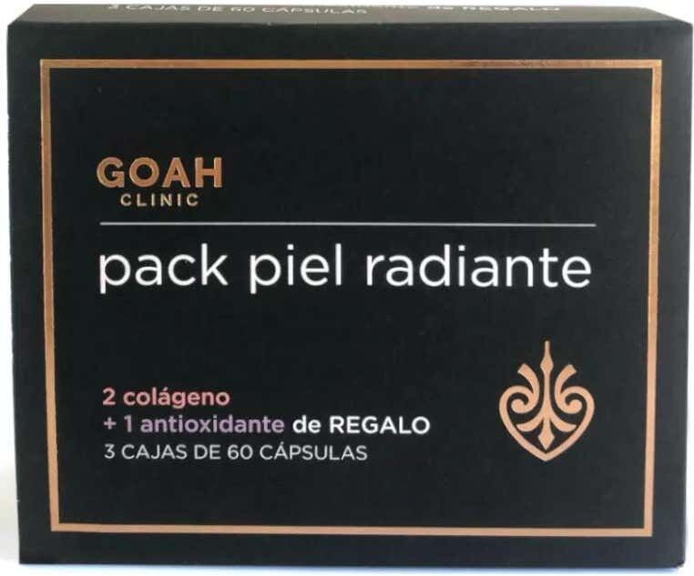 Goah Clinic Pack Colágeno Marino 2x60caps + Antioxidante 60caps