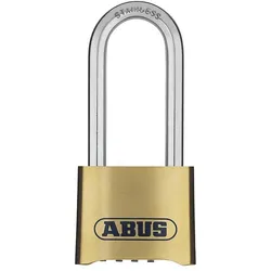 Abus, Vorhängeschloss, Zahlenvorhangschloss 180IB/50 HB63 B/SB Schlosskörperbreite 52 mm Messing