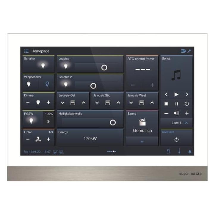 Busch-Jaeger IP touch 10 (Ethernet, Kabelgebunden, WLAN) (2TMA130050B0058)