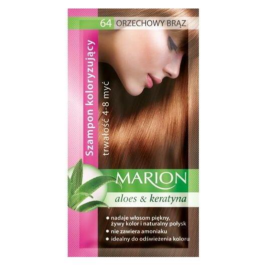 Marion Shampoo 4-8 Wash 64 Hazelnut Brown 40Ml (Flüssiges Shampoo, 40 ml) (35926776)