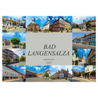 Bad Langensalza Impressionen (Tischkalender 2027 DIN A5 quer), CALVENDO Monatskalender