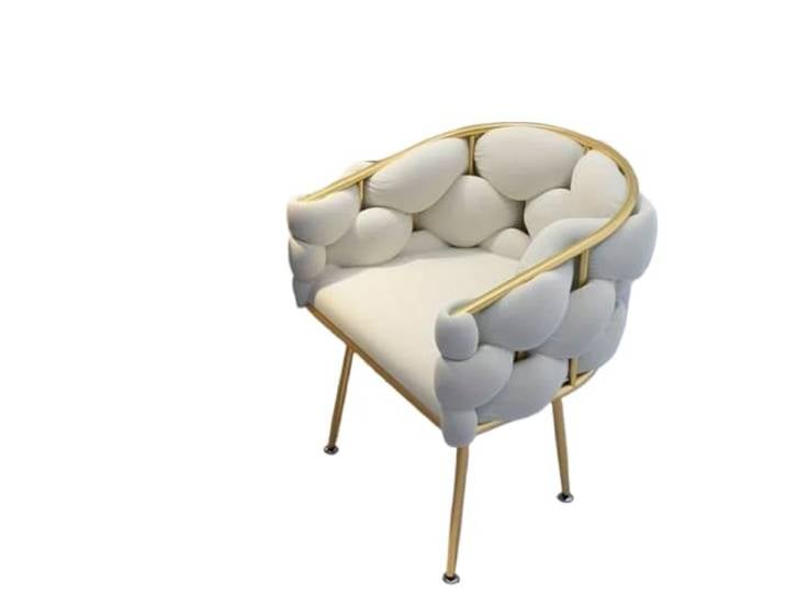 QAUUCP Eleganter Frisierstuhl for Mädchen, Stuhl mit Rückenlehne, perfekt for Schlafzimmer-Make-up, geschäftliche Gastronomie und Einzelsofa-Stuhl im Schlafsaal