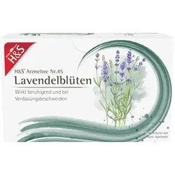 H&S Arzneitee Lavendelblüten 20X1.0 g Filterbeutel