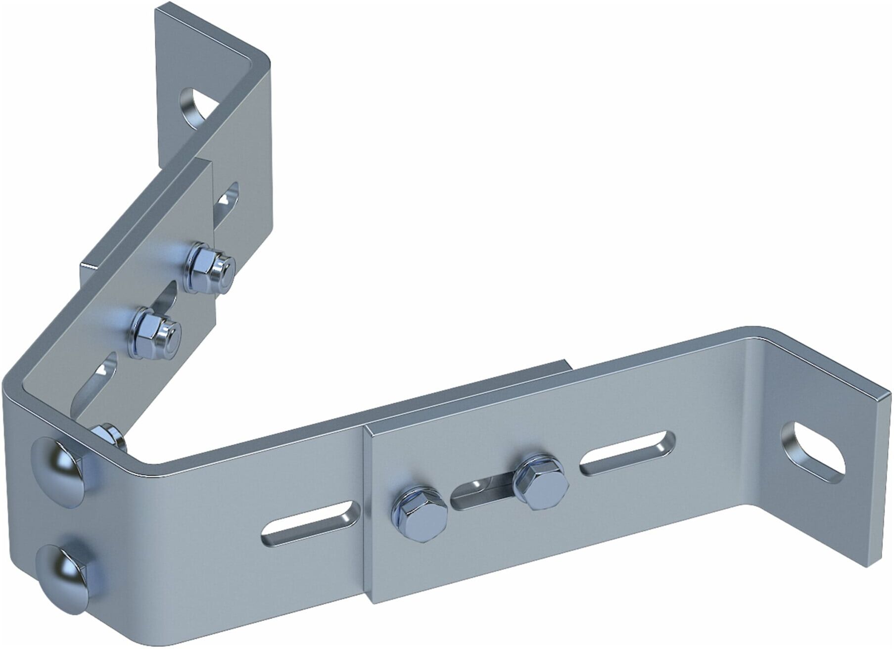 ZARGES Wandanker, verstellbar 120 - 180 mm Stahl verzinkt (47538)
