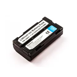 Akku für GRUNDIG VM H630E, Typ JVC BN-V812, BN-V814, Panasonic VW-VBD1, VM-BPL13, 2200 mAh