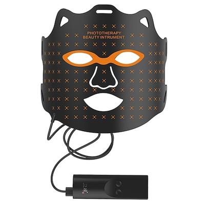 Valentinstagsgeschenke für Frauen 7 Farben Silikon LED-Gesichtsmasken-Photontherapie Porenverengende aufhellende Hauttönung