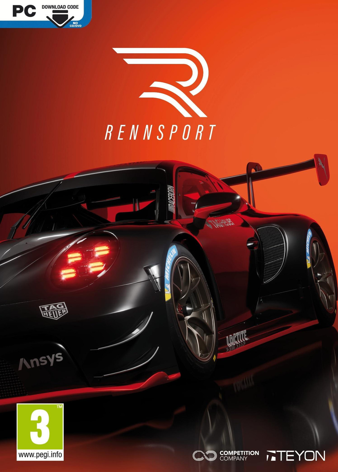 Rennsport Game Downloadcode voor PC