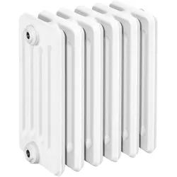 ASW DIN-Gussradiator Berlin RAL 9010, 3 Glieder, 430x350x180 mm, Höhe 220 mm