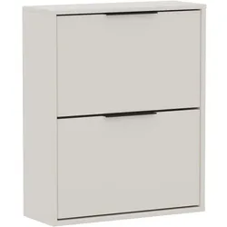 SCHUHSCHRANK Muno mit 2 Türen, Sandfarben