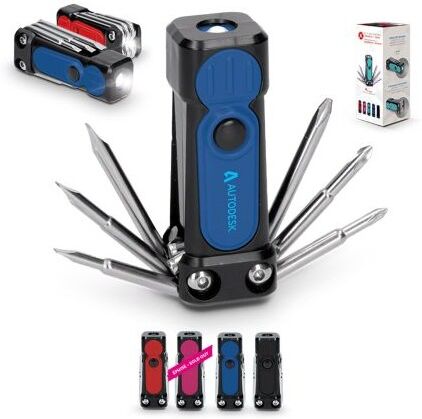 Enceinte bluetooth portable publicitaire ABS bleu noir