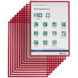 FRANKEN Magnetrahmen ECO, rot, DIN A3