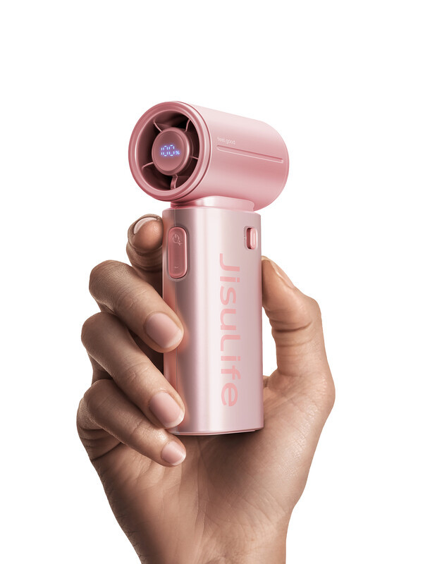 JISULIFE Draagbare Blazer 9S Turbo met 5000 mAh Accu en 5 Snelheidsinstellingen