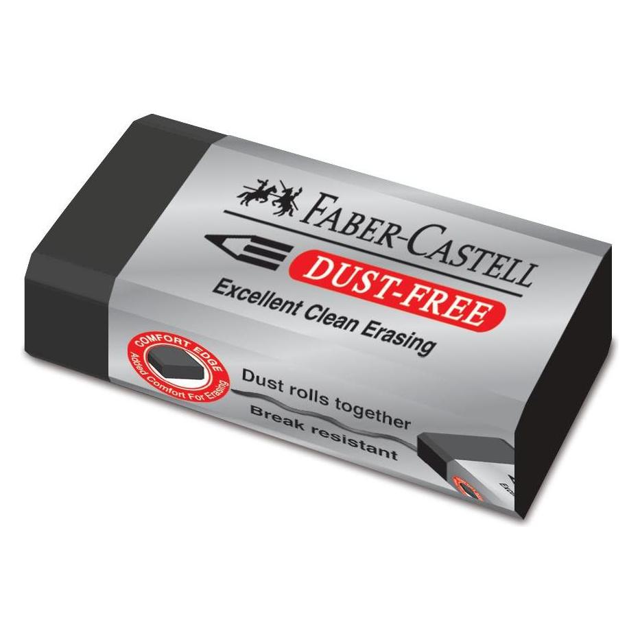 Faber-Castell schwarzer staubfreier Radiergummi (36045598)