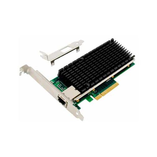 InLine 10-Gigabit Netzwerkkarte, 1x RJ45 10Gb/s, PCIe x8, inkl. LP Slotblech