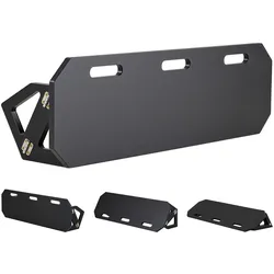 VEVOR Fußball Rebound Board 100 x 30 cm, Prellwand Brett Tragbar mit 3 Verstellbaren Winkeln Bodenanker, Fußballprellwand aus HDPE, Balltrainingsgerät für Pass- und Reaktionsübungen Kickback-Trainer