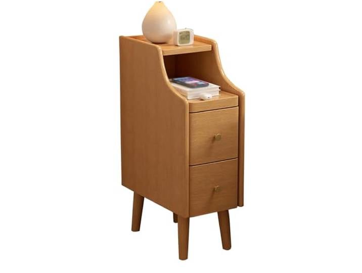 Nachttisch, Nachttisch for Schlafzimmer, Kommode, Organizer(C,20x40x60cm)