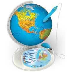 Clementoni, Globus, Spelend Leren - Ontdek de Wereld - Interactieve Wereldbol - Educatief Speelgoed - 7+ jaar (30 cm)