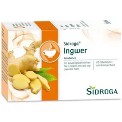 SIDROGA Ingwer Tee Filterbeutel 15 g