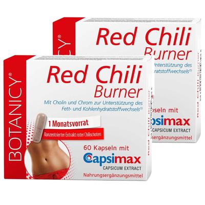RED Chili Burner mit Capsimax Kapseln 2x60 St