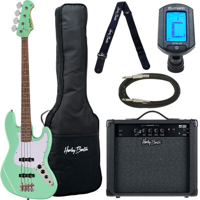 Harley Benton JB-62CC SFG Set Seafoam Green