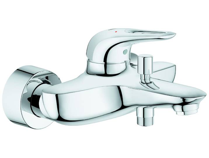 Grohe Eurostyle Mitigeur monocommandé pour bain\, saillie 185mm\, montage apparent\, 33591003