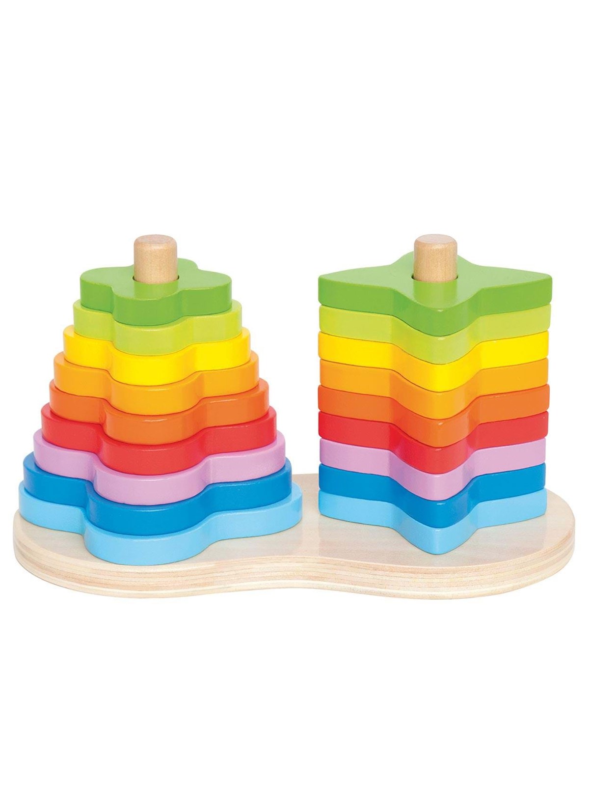 Hape Pile Tower Rainbow