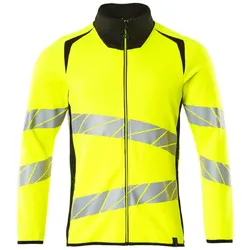 Warnschutz Sweatjacke "ACCELERATE SAFE" UV-Schutz - M - gelb/schwarz