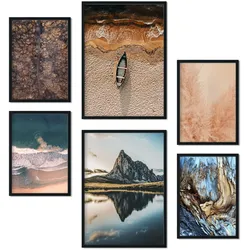 POSTER Set Mit 6 Set 6 Kroatien E A3 Rahmenlos