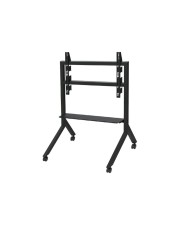B-TECH Rollwagen 900x600 -100kg 55-86''/Ablage/schwarz Touchscreen Trolley for (BT8545/B)