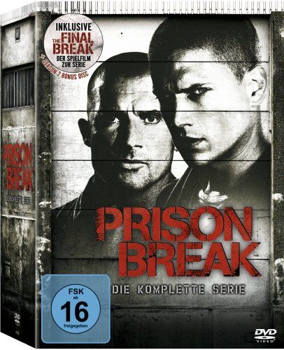 Bobby Roth - Prison Break - Die komplette Serie, inklusive 'The final break' [24 DVDs] - Preis vom 14.10.2026 23:07:16 h