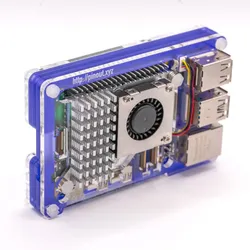 Pibow Coupé Gehäuse für Raspberry Pi 5, Royale
