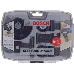 BOSCH Starlock Holz Segment- und Tauchsägeblätter-Set 7-teilig