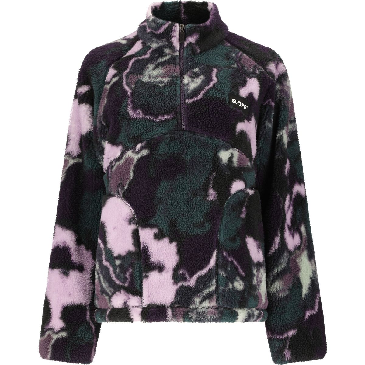 Slope Kendor W AOP Half Zipteddy Fleece north atlantic (3164) M SL264025-3164-M
