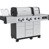 Gasgrill Imperial QS 690 IR edelstahl, mit Infrarot-Seitenbrenner und Heckbrenner, iQue Smart Steuerung