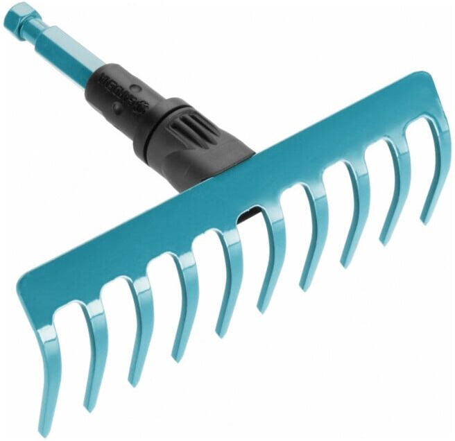 Petit râteau combisystem GARDENA, 10 dents, largeur 18,5 cm (03185-20)