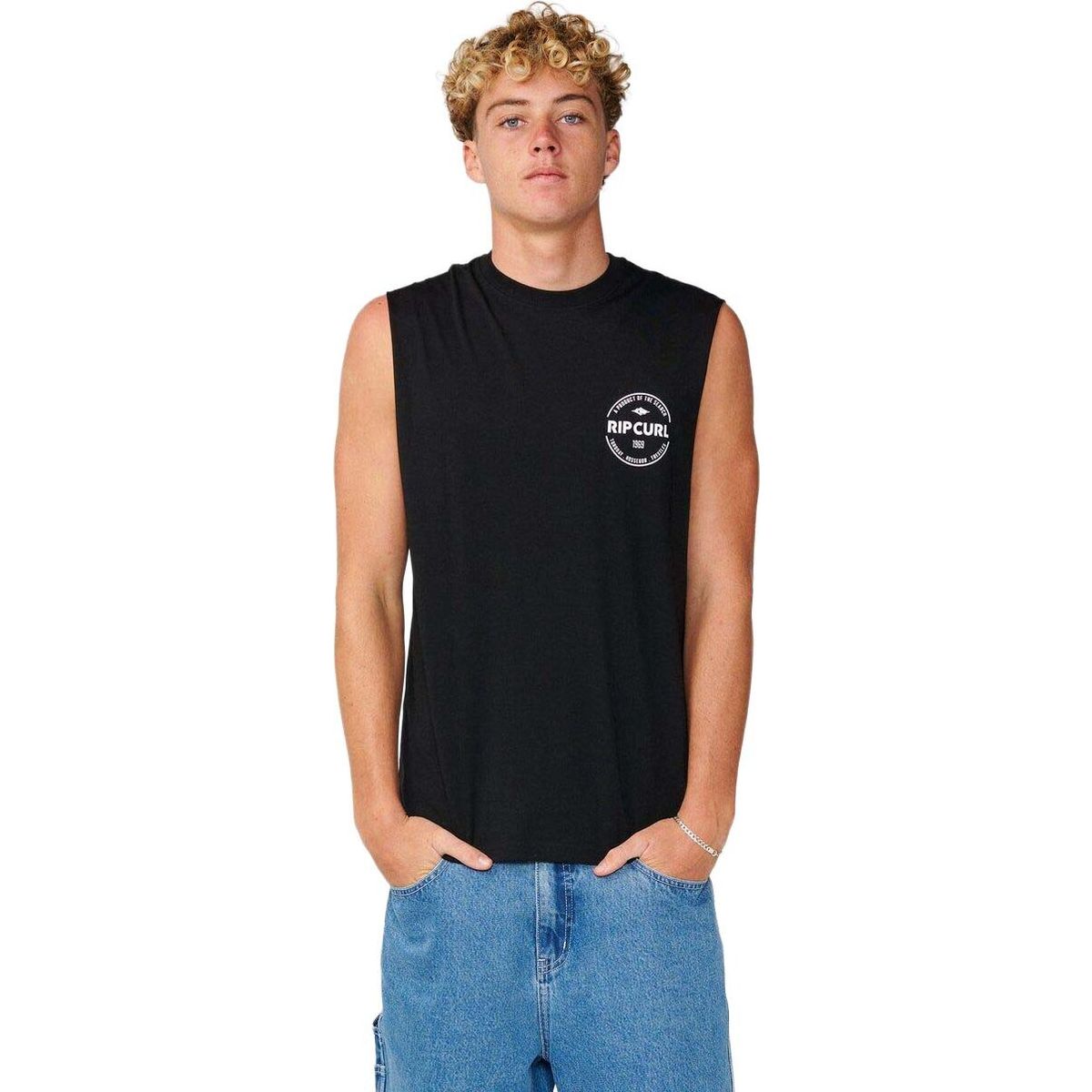 RipCurl Staple Muscle black (0090) XL 139MTE-0090-XL