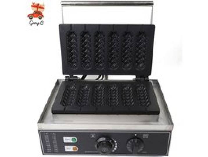 Appareils à hot dog 1500W 220V Machine à saucisses avec agitateur machine à griller les saucisses en acier inoxydable 50~300℃